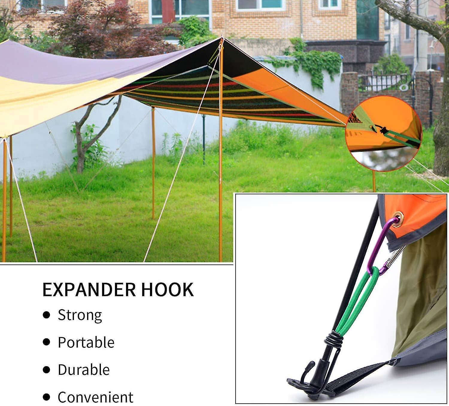 12 Elastic Hook Tensioners That Can Be Used For Camping