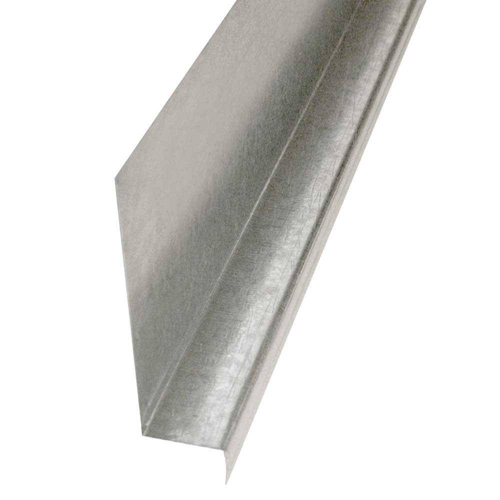 Gibraltar Building Products 58 in. x 10 ft. Galvanized Steel Z-Flashing 17845