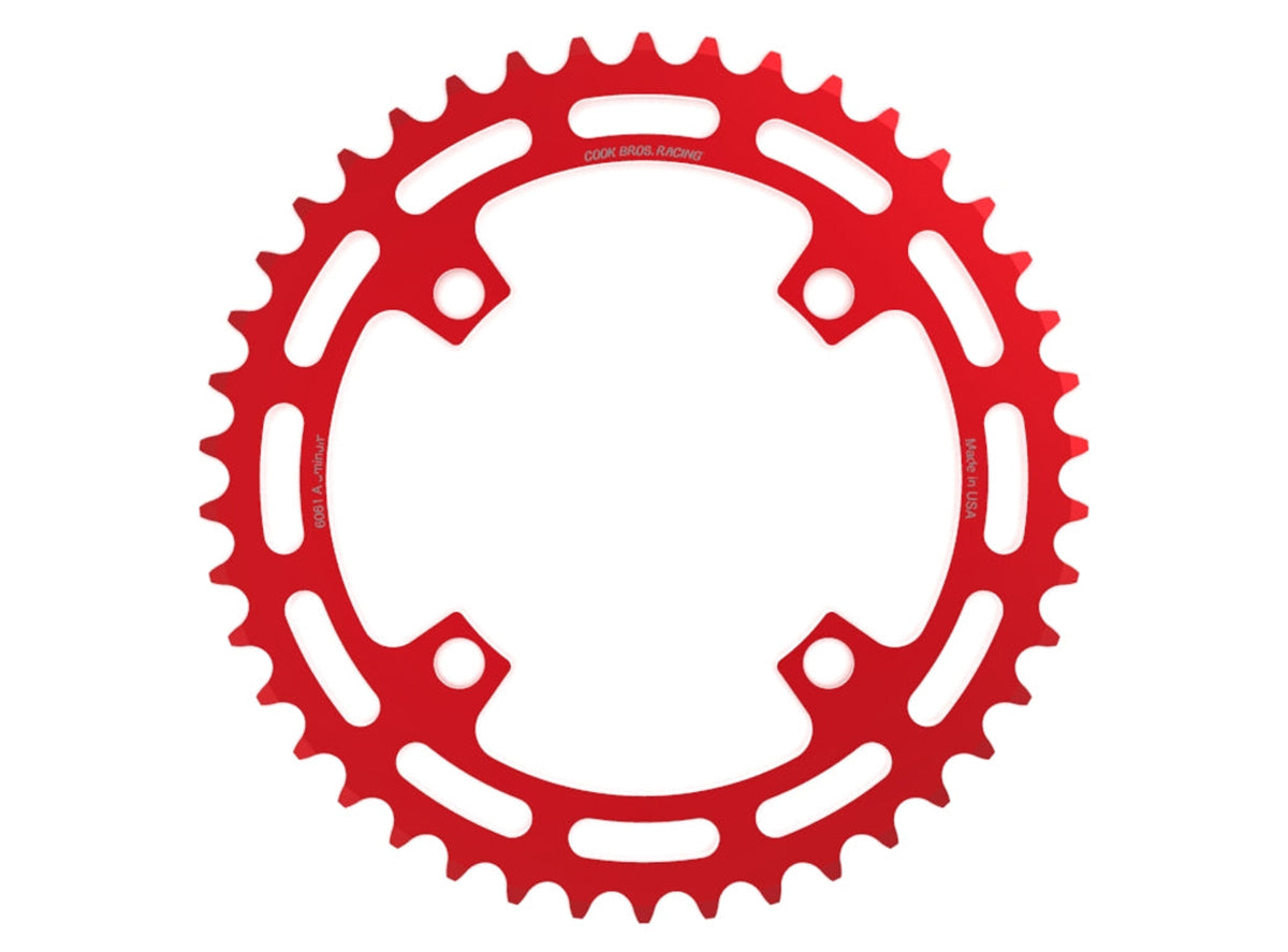 Cook Bros Racing 6061 Alloy Chainring - 3/32
