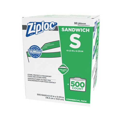 Ziploc Resealable Sandwich Bags  SJN682255