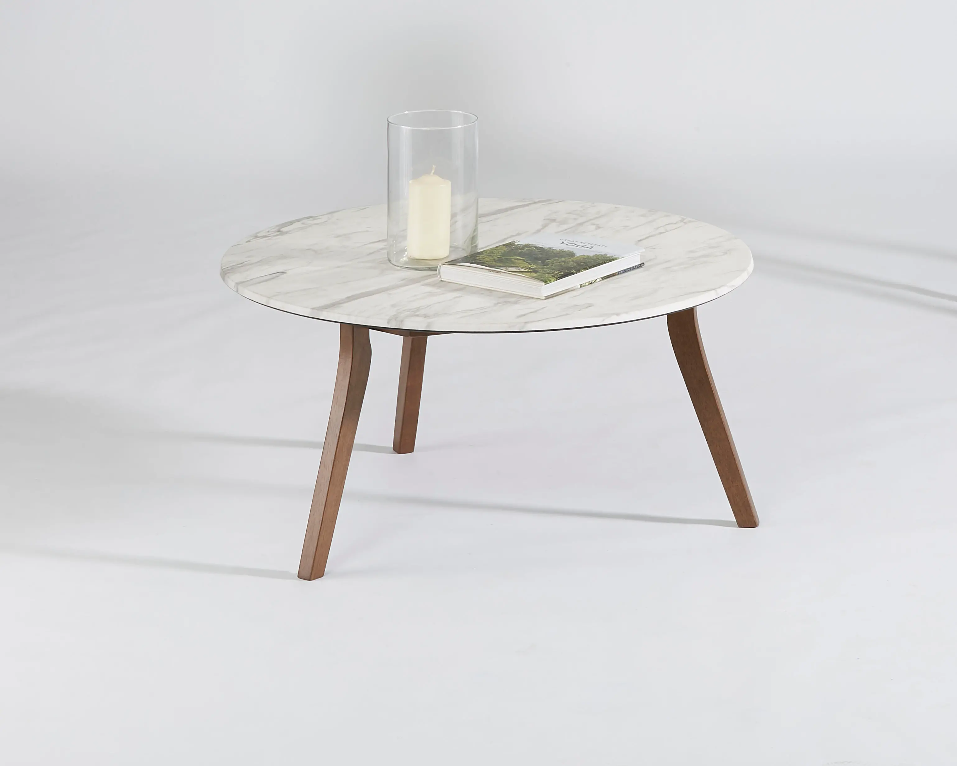 Pixie Contemporary Round Coffee Table