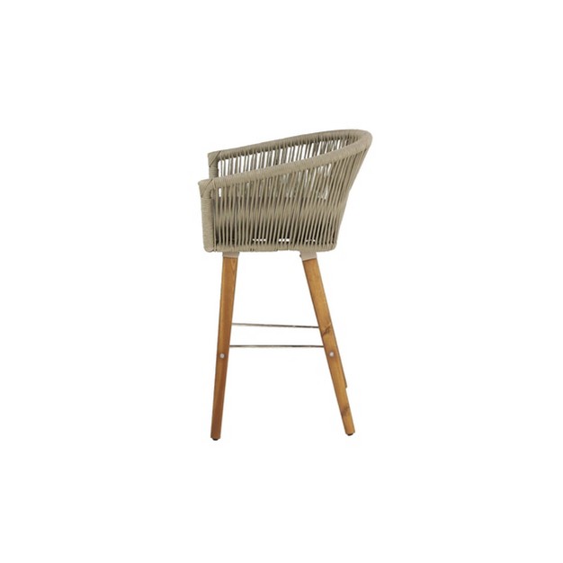 Modern Indoor outdoor Bar Stool Gray Olivia amp May