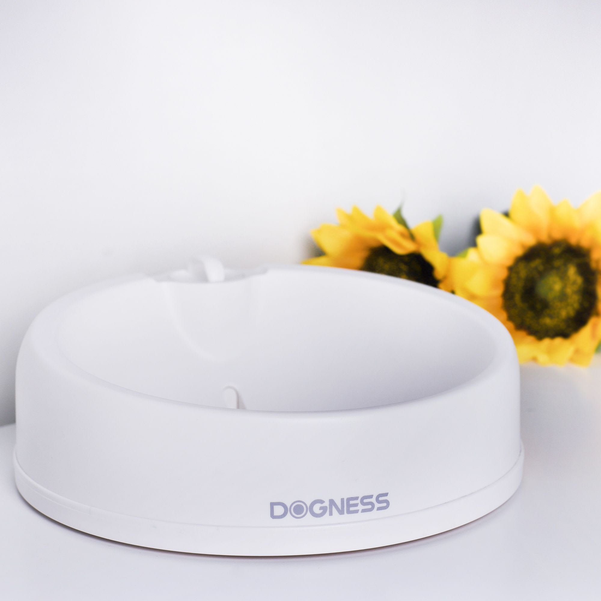 DOGNESS Duo White Travel Bowl