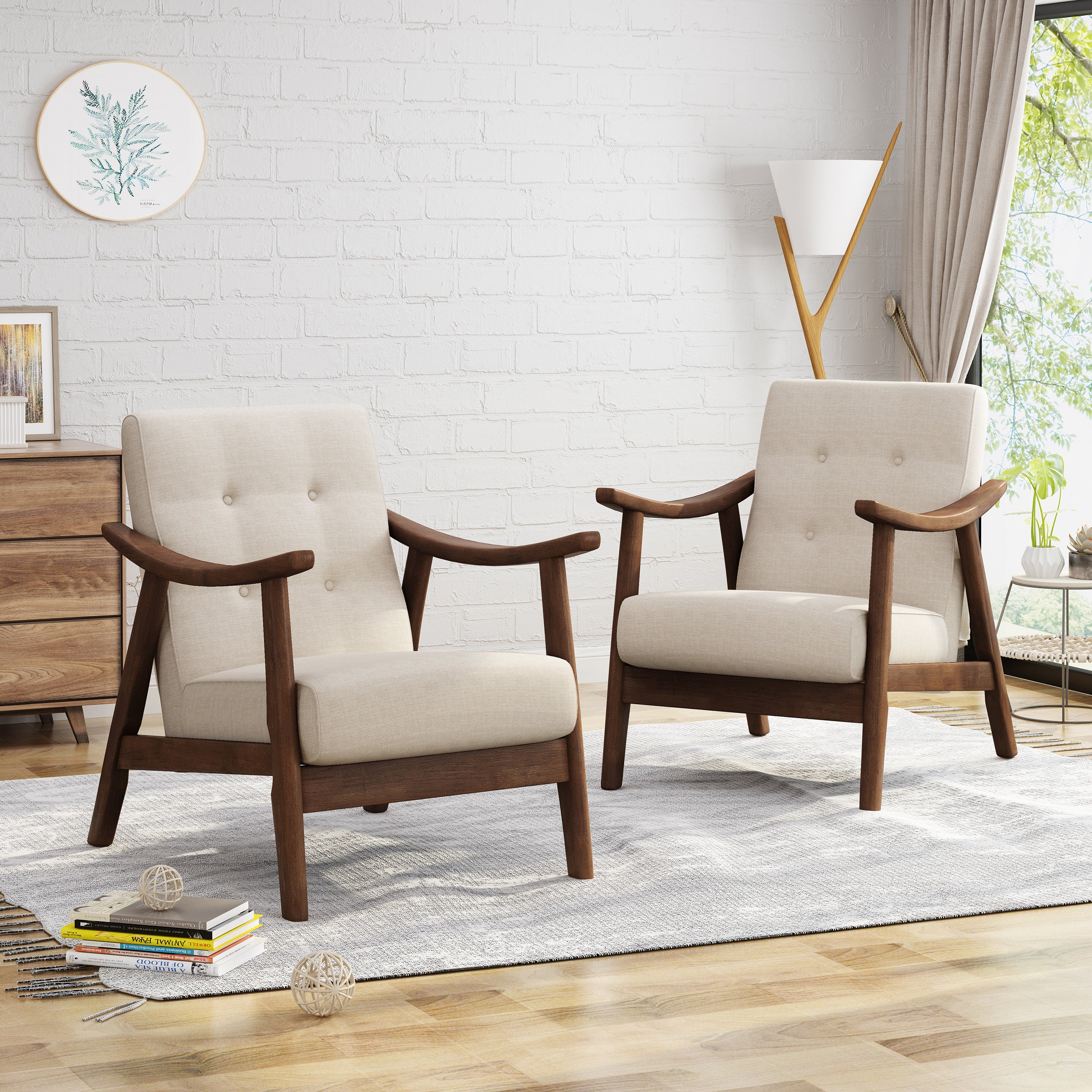 Aspire Mid-Century Modern Accent Chair