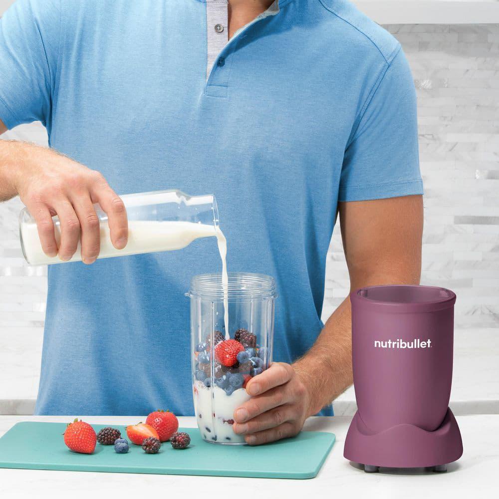 NutriBullet 32 oz Single Speed All Matte Purple Pro Single Serve Blender