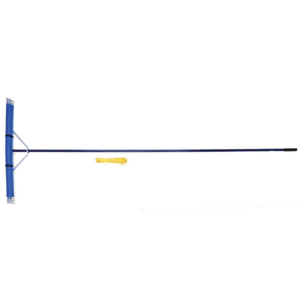 Extreme Max 3005.4254 48" Floating Weed Lake Rake with 11' Extension Handle and 50' Rope