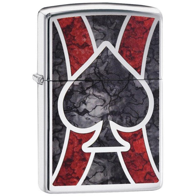 Zippo Ace Of Spades Design Windproof Lighter