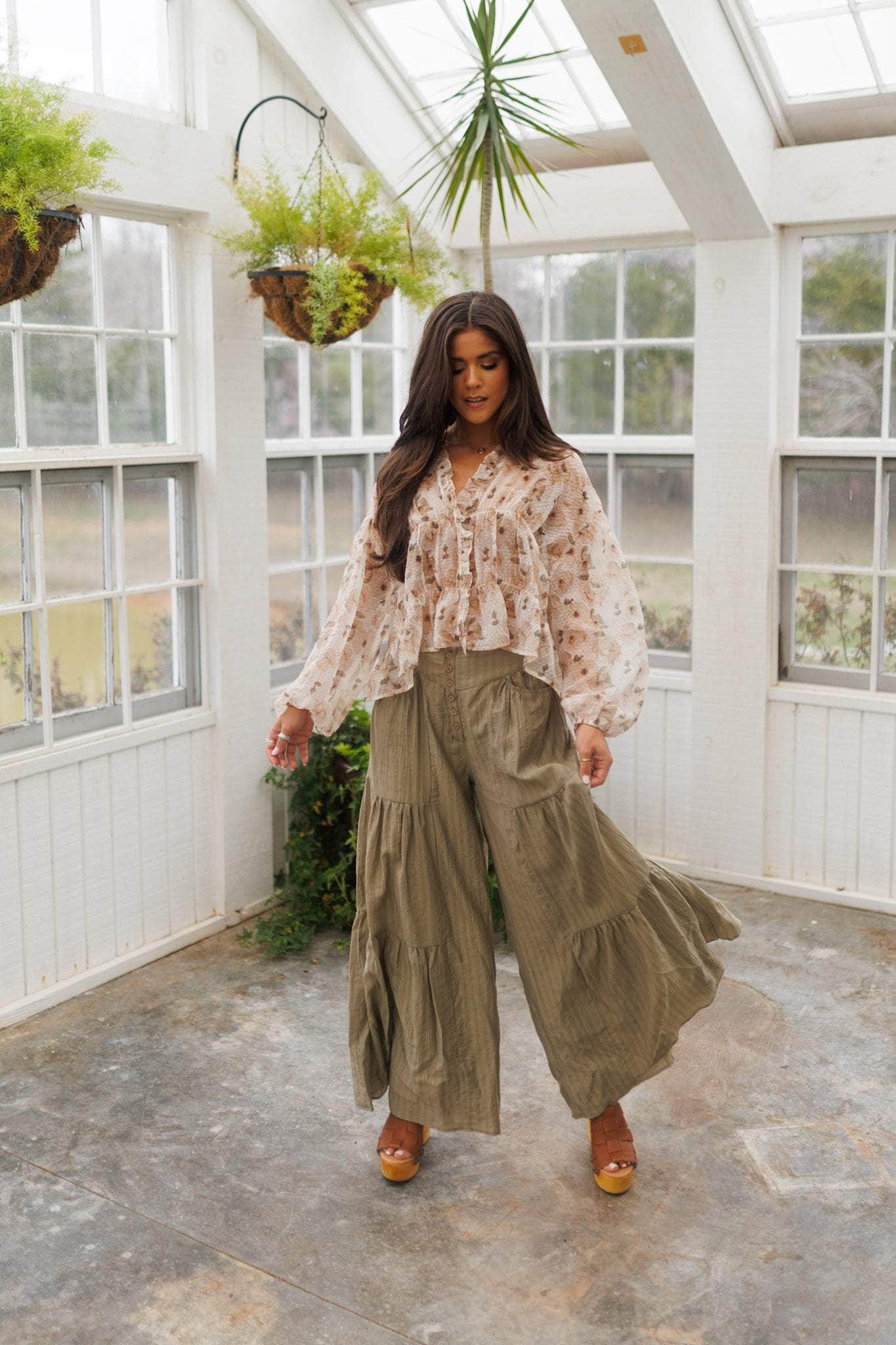 Willow Breeze Wide Leg Pant