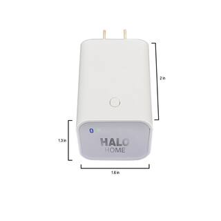 Halo RL56 Series 5 in.6 in. Tunable CCT Smart Alexa Voice Integrated LED Recessed White Trim with Bridge RL56HVAHWB1