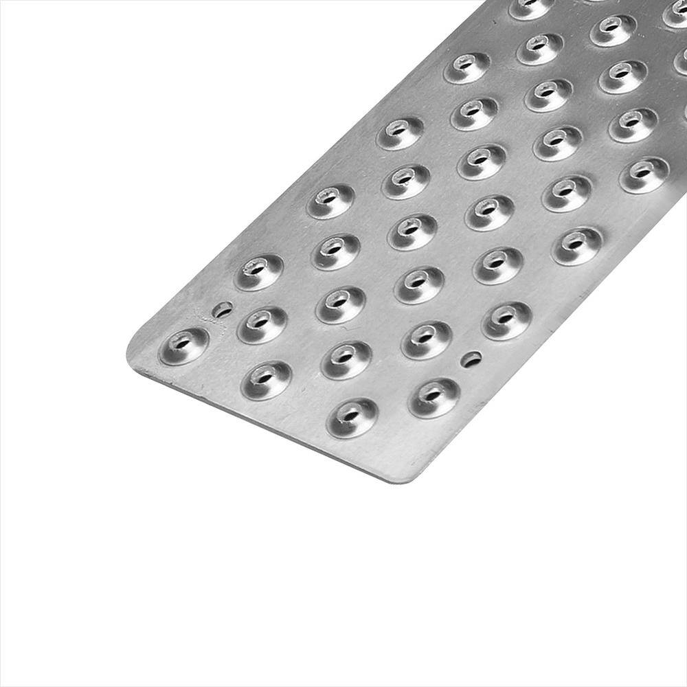 Handi Treads Non Slip Tread Aluminum Silver 30 inch x 3.75 inch RNST-100B