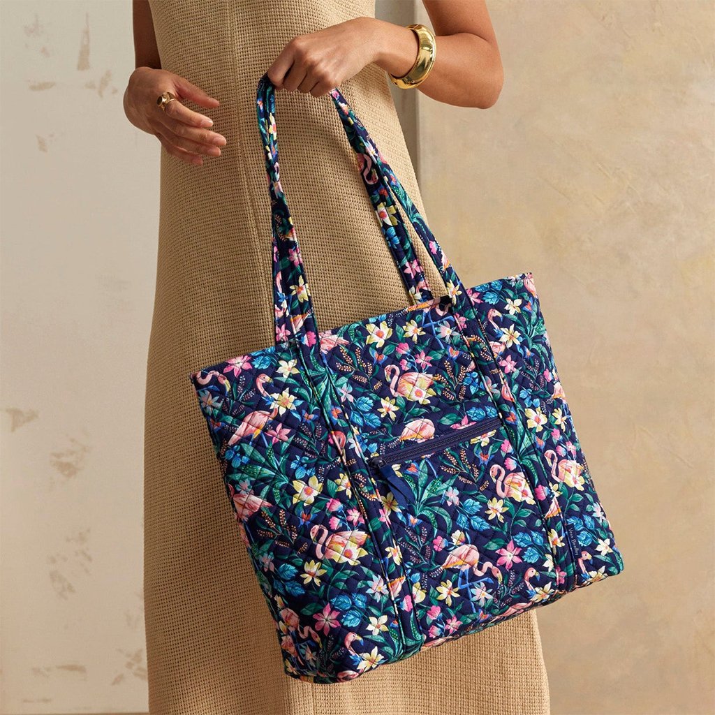 Vera Bradley  Vera Tote Bag in Flamingo Garden