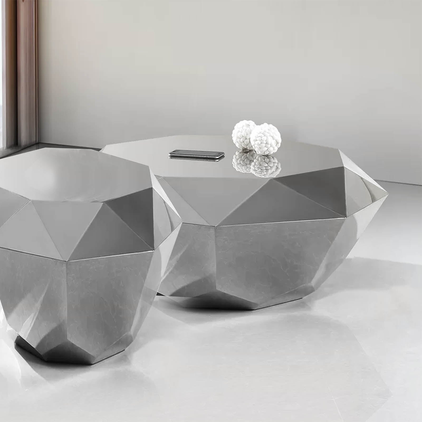 Diamond Side Table Tg-24-C