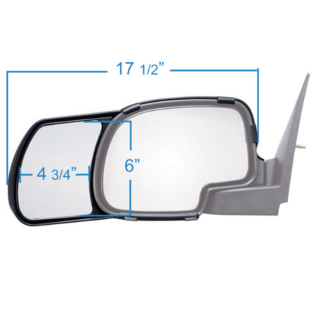 80800 - Fit System 99-07 Custom Fit Towing Mirror - Chevrolet / GMC， Pair