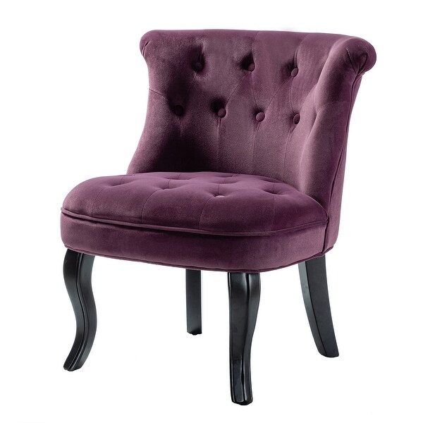 Christi Upholstered Tufted Wingback Accent Chair by HULALA HOME