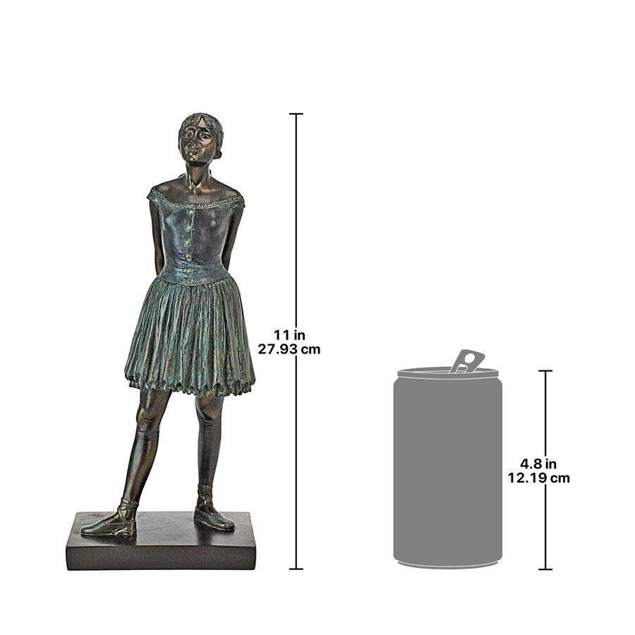 Design Toscano Little Dancer  Fourteen Years Old Statue: Medium   Multi