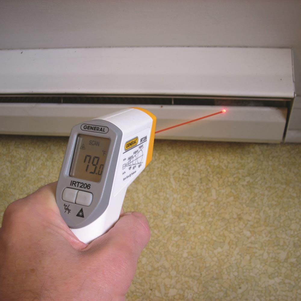 Infrared Thermometer with Laser Sighting ;