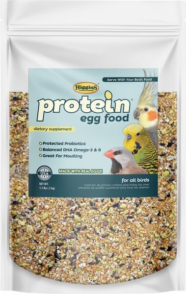 Higgins Protein Egg Bird Food