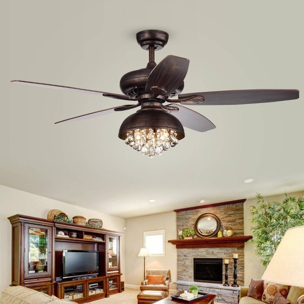 X 52 quot X 23 quot Fredix Ceiling Fan Brown Warehouse Of 