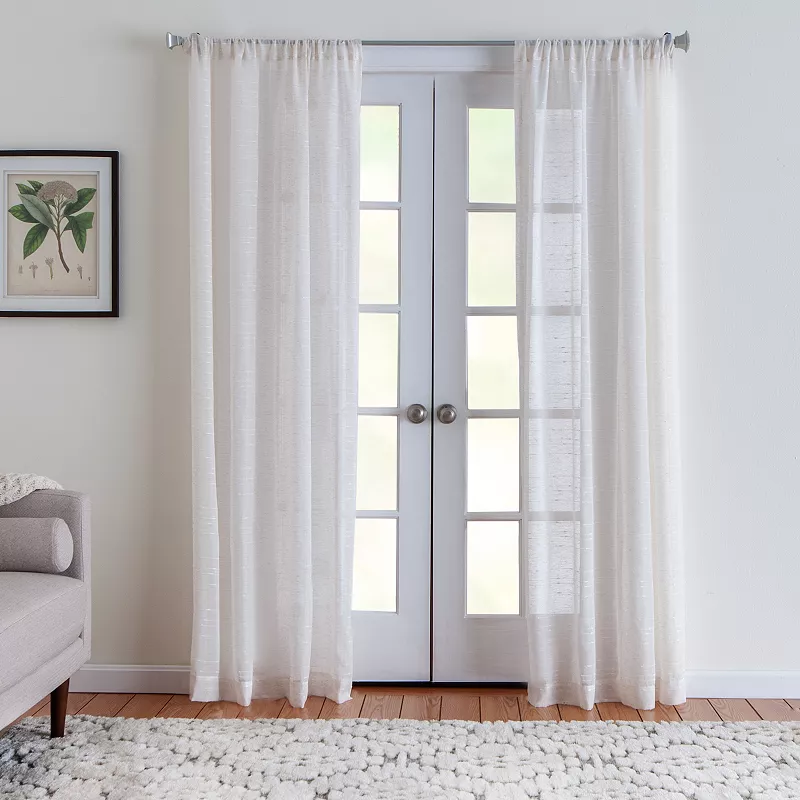 Corona Curtain 1-panel Hamlet Rod Pocket Window Curtain