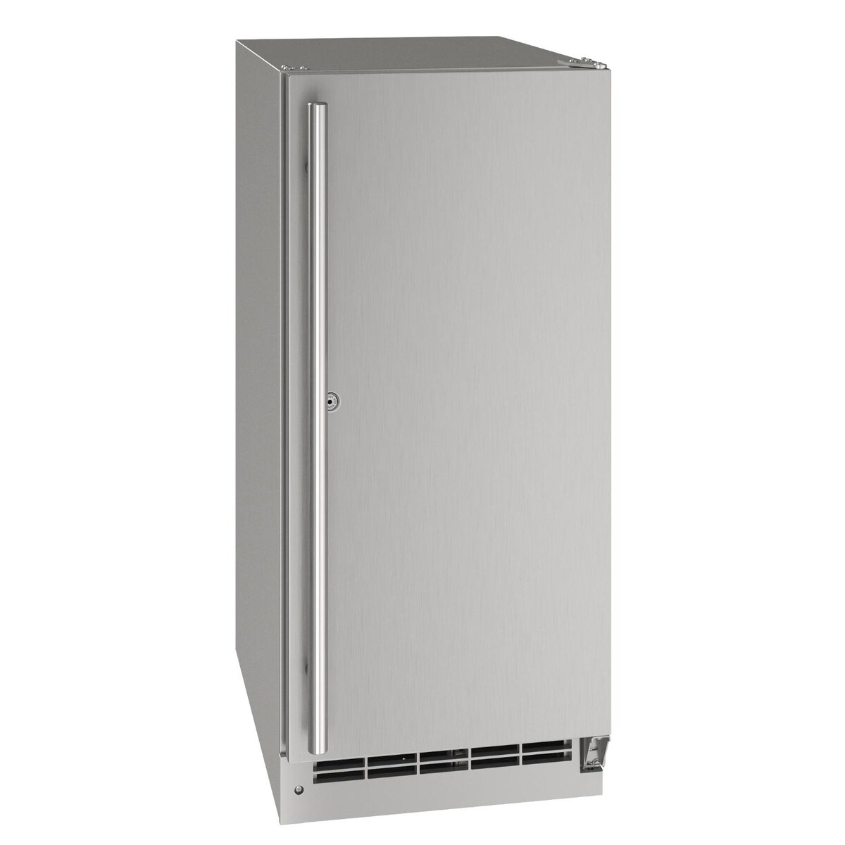 U-Line 15-Inch 3.1 Cu. Ft. Outdoor Rated Solid Door Refrigerator w/ Lock