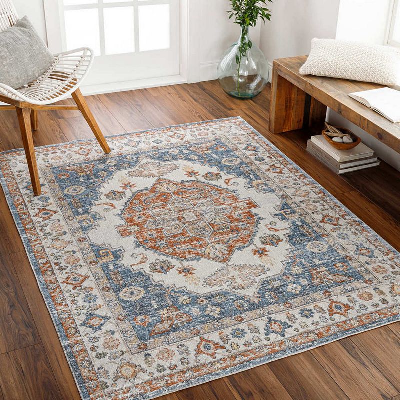 Edgerton Traditional Washable Area Rug