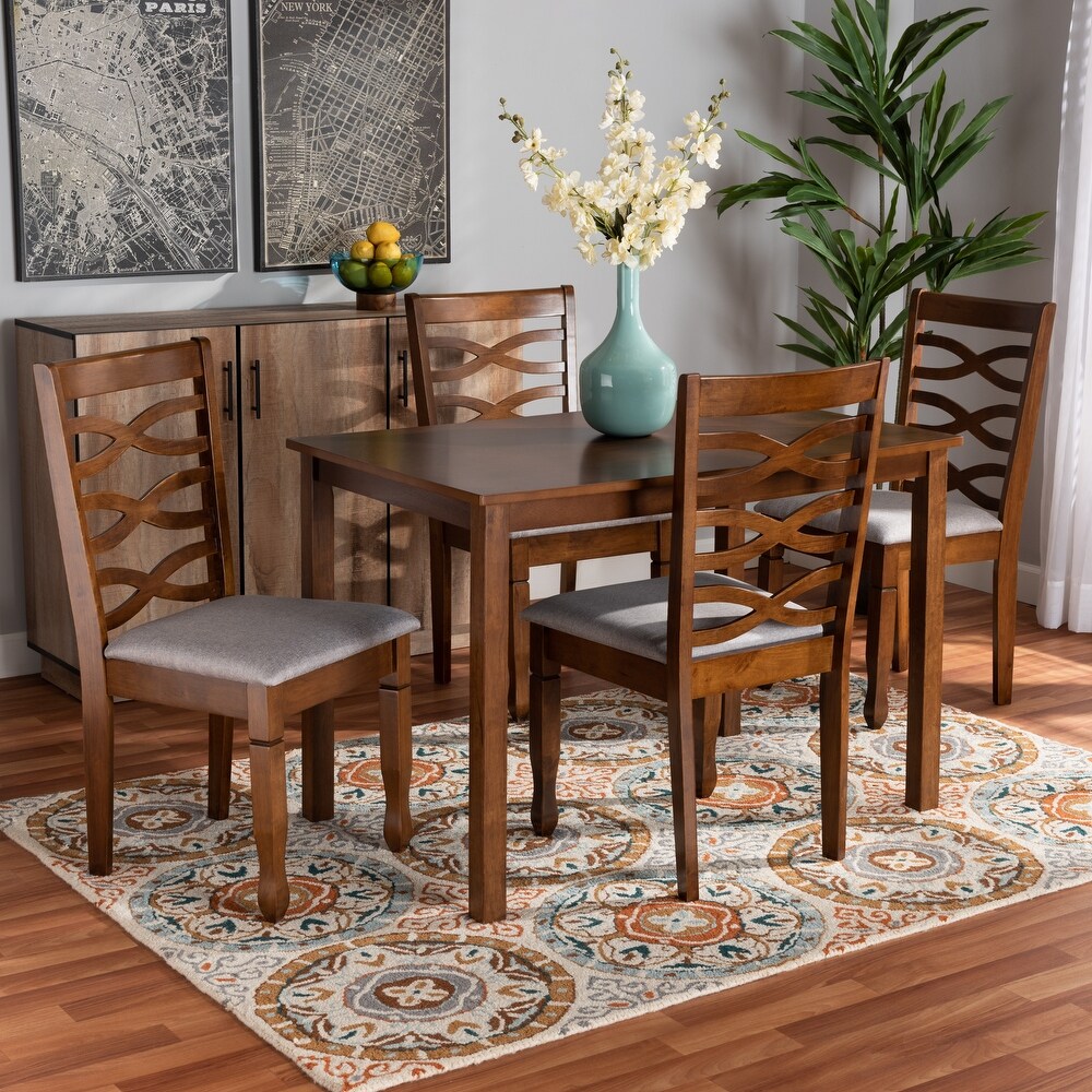 Lanier Modern and Contemporary 5 Piece Dining Set