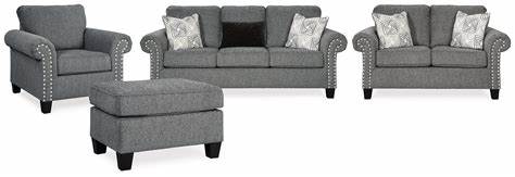 Agleno Sofa, Loveseat and Chair