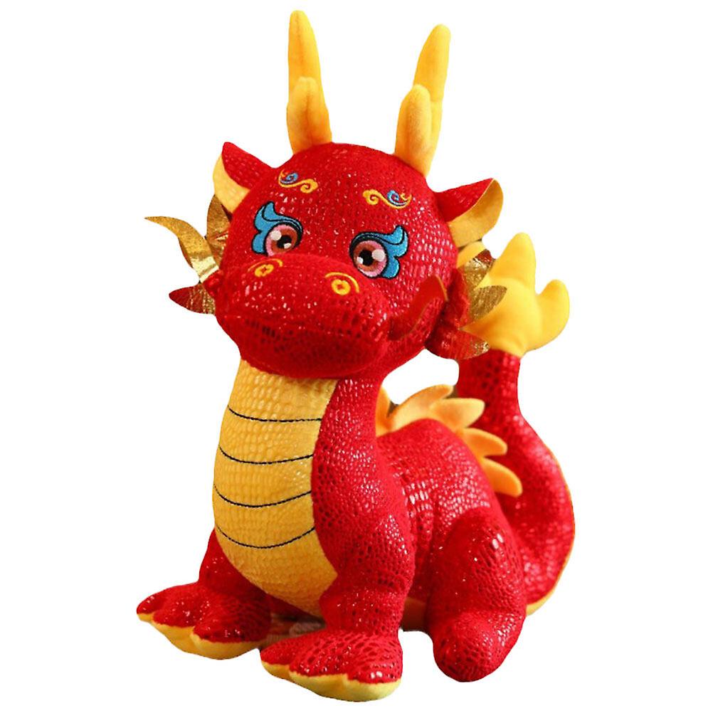 Plush Doll Stuffed Dragon Doll Zodiac Dragon Plush Toy Stuffed Animal New Year Gift For Families