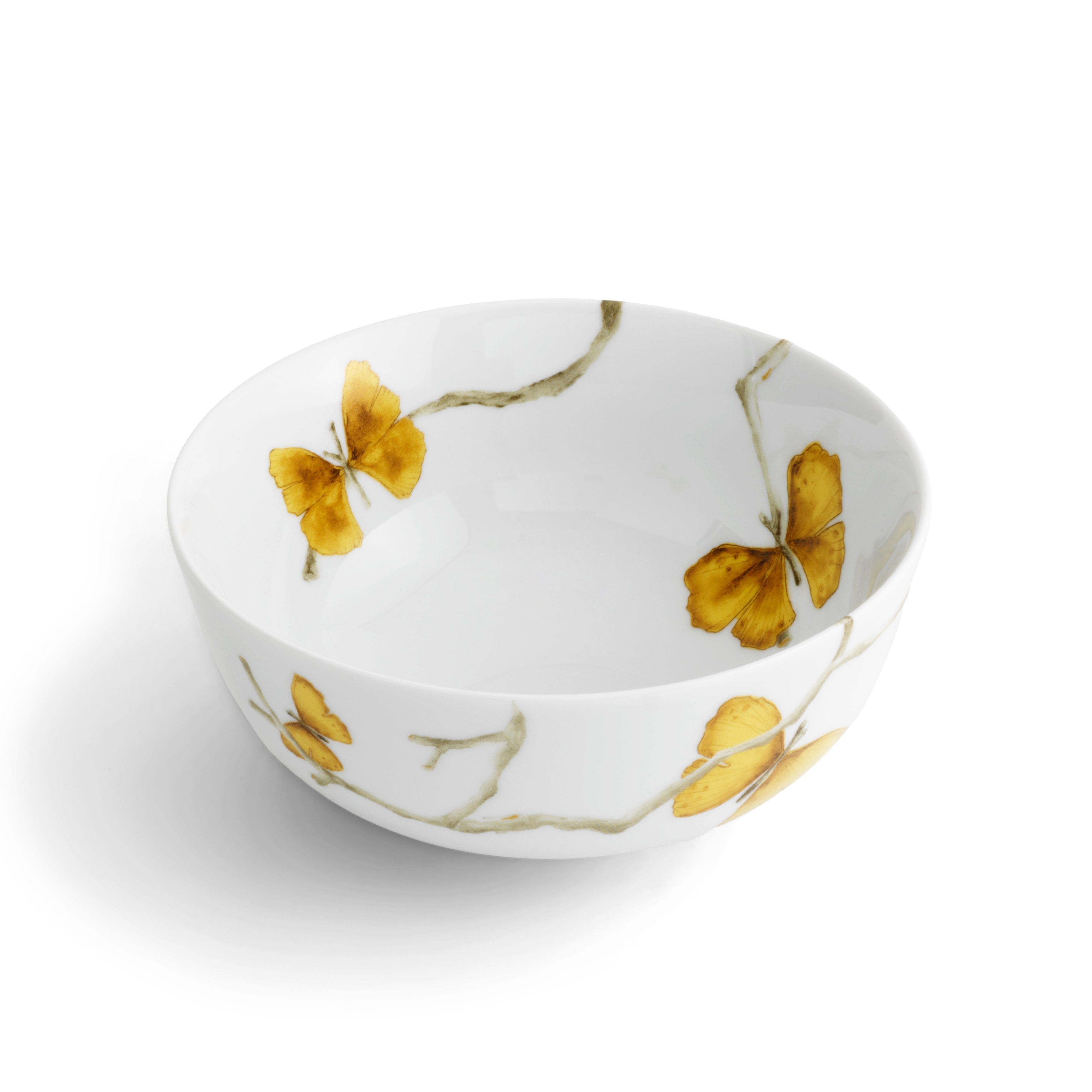 Butterfly Ginkgo Gold Dinnerware