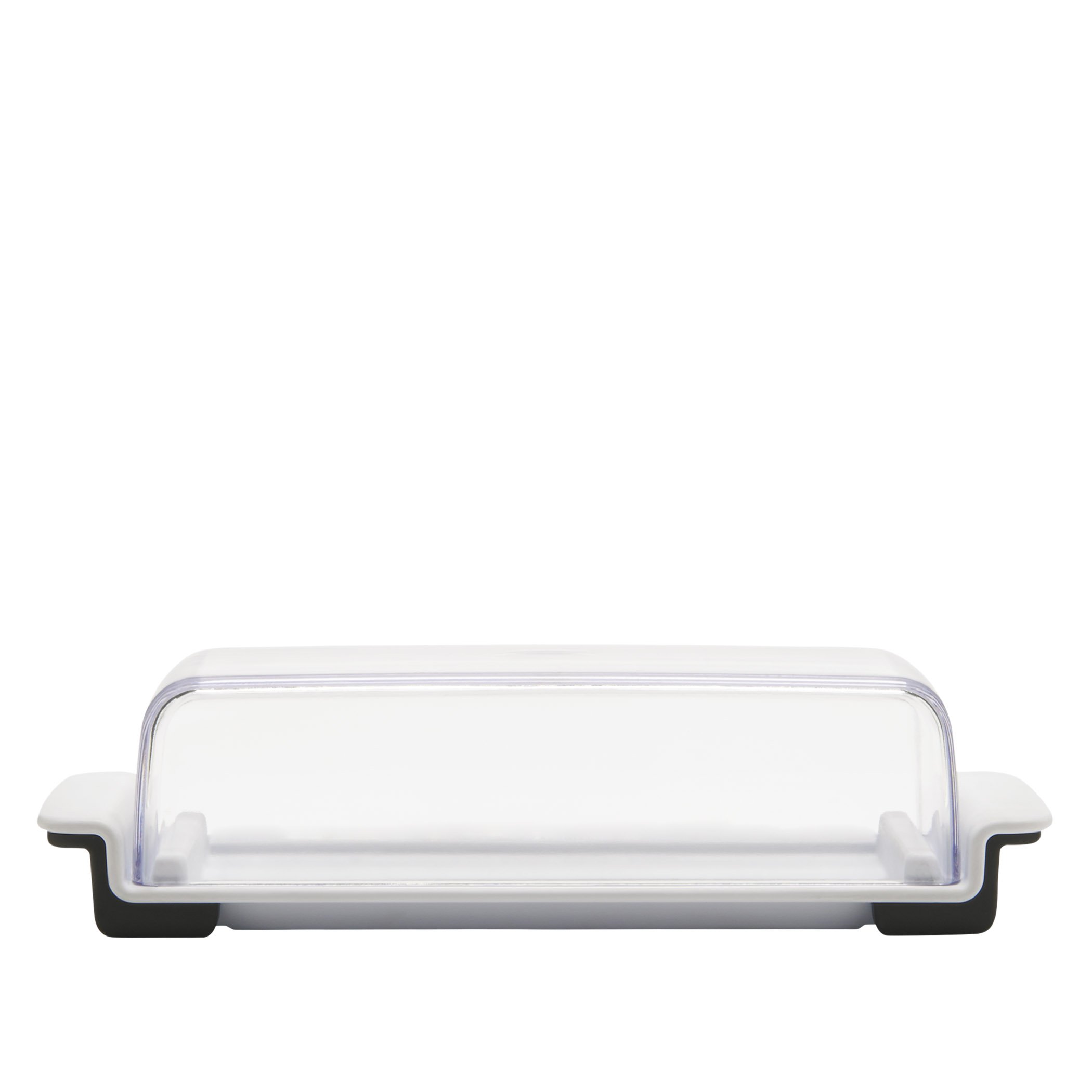 OXO 11122500 Good Grips Butter Dish， White/Clear