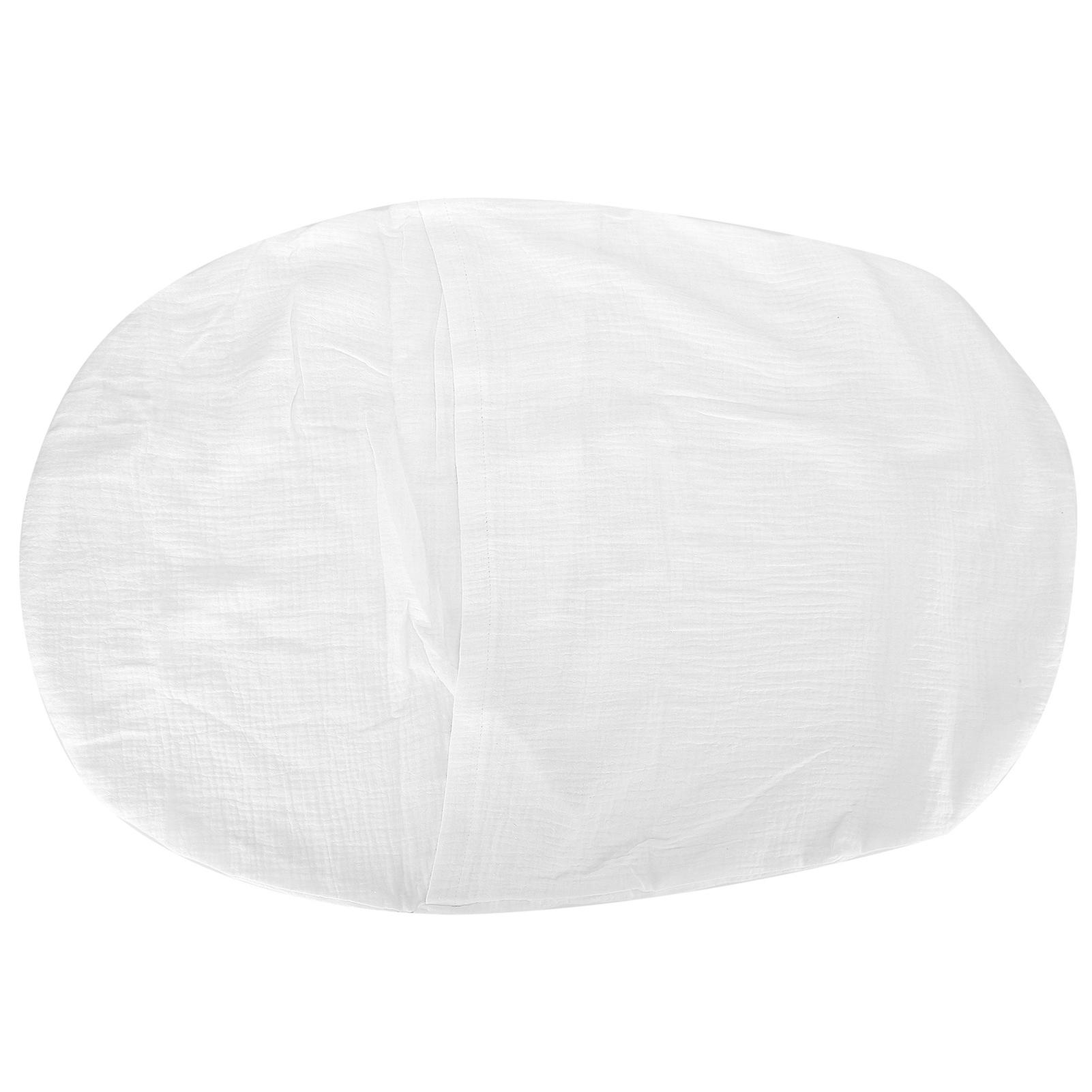 Newborn Lounger Cover Breathable Travel Portable Infant Lounger Removable Slipcoverwhite