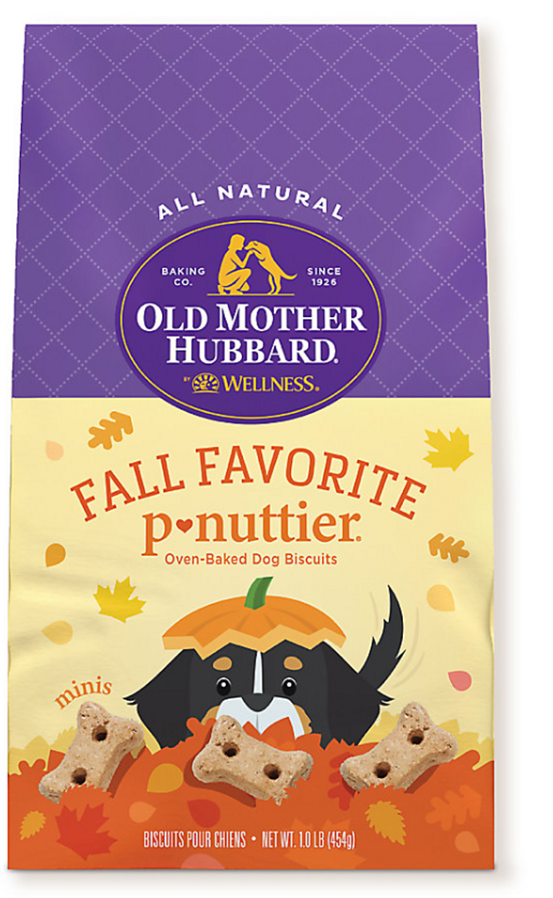 Old Mother Hubbard Fall Favorites P-Nuttier Dog Treats，  16 oz