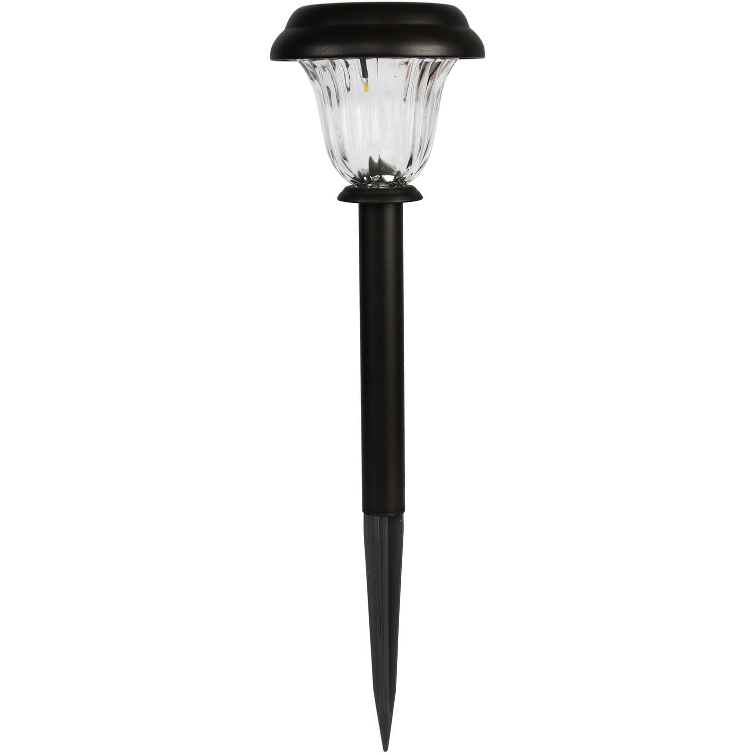 Mainstays Solar Outdoor Integrated LED 5-Lumen Landscape Pathway Light (4-Pack)