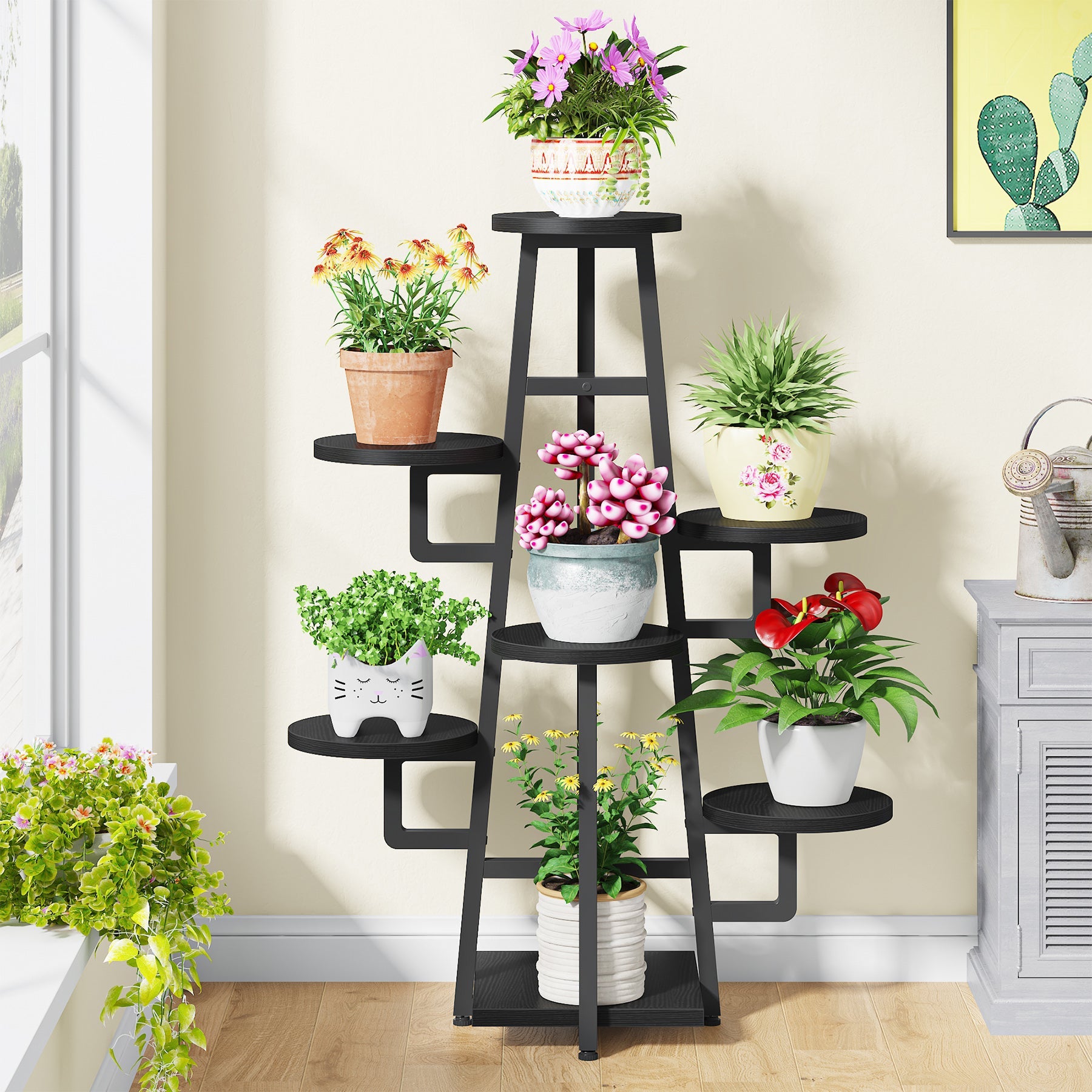 7-Tier Plant Stand, 43.3