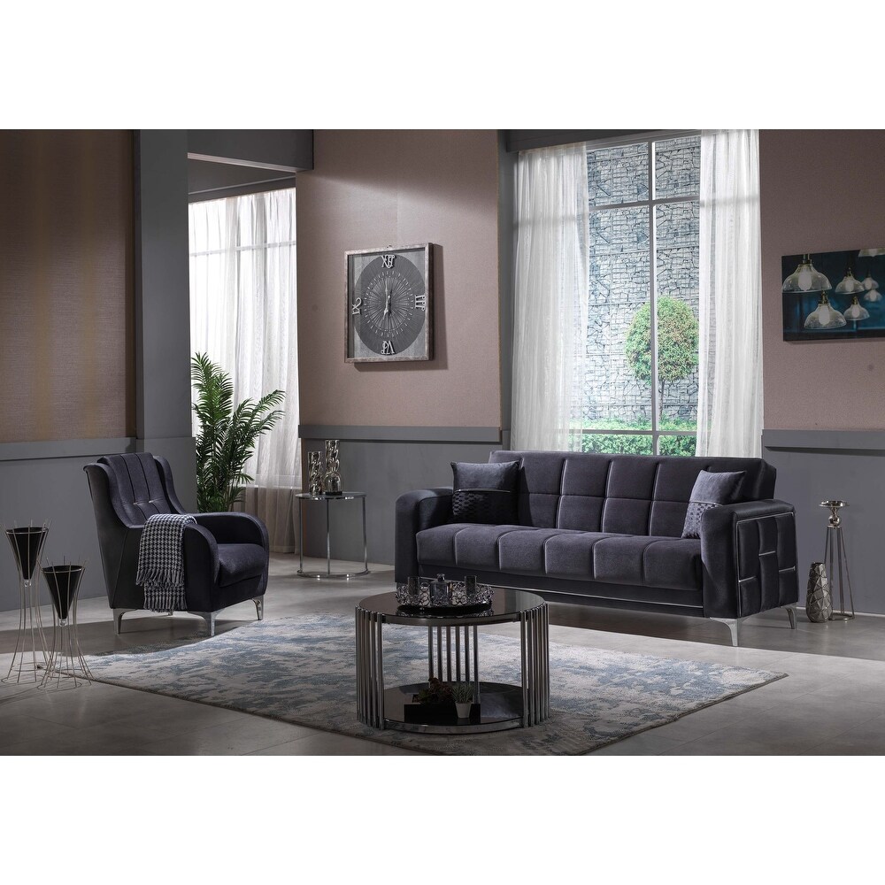 ALis 2 piece Living Room Set one Sofa And one Chair