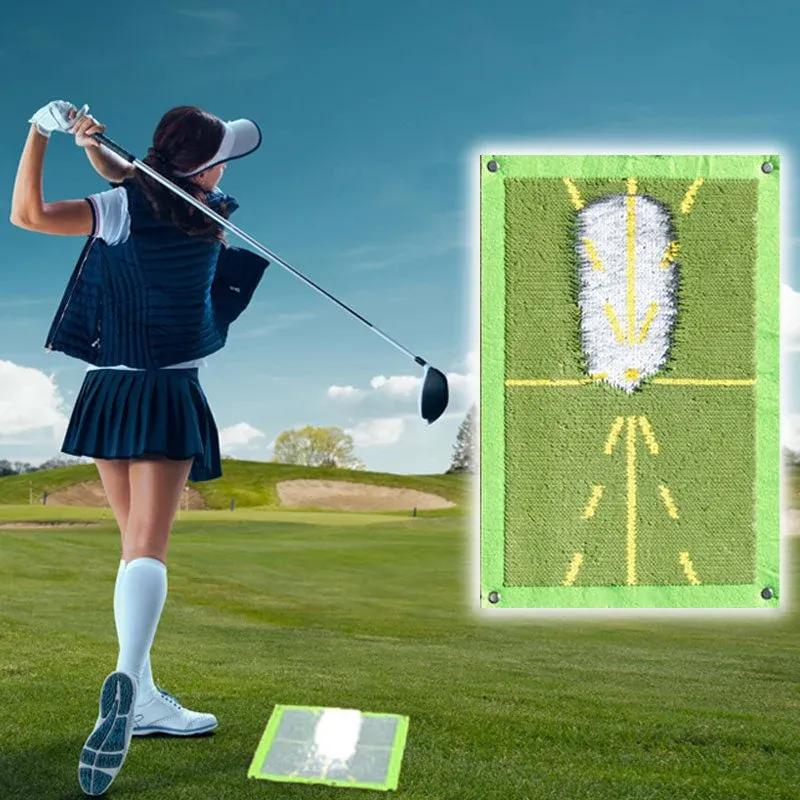 🔥Christmas Promotion🔥🔥Golf Training Mat for Swing Detection B