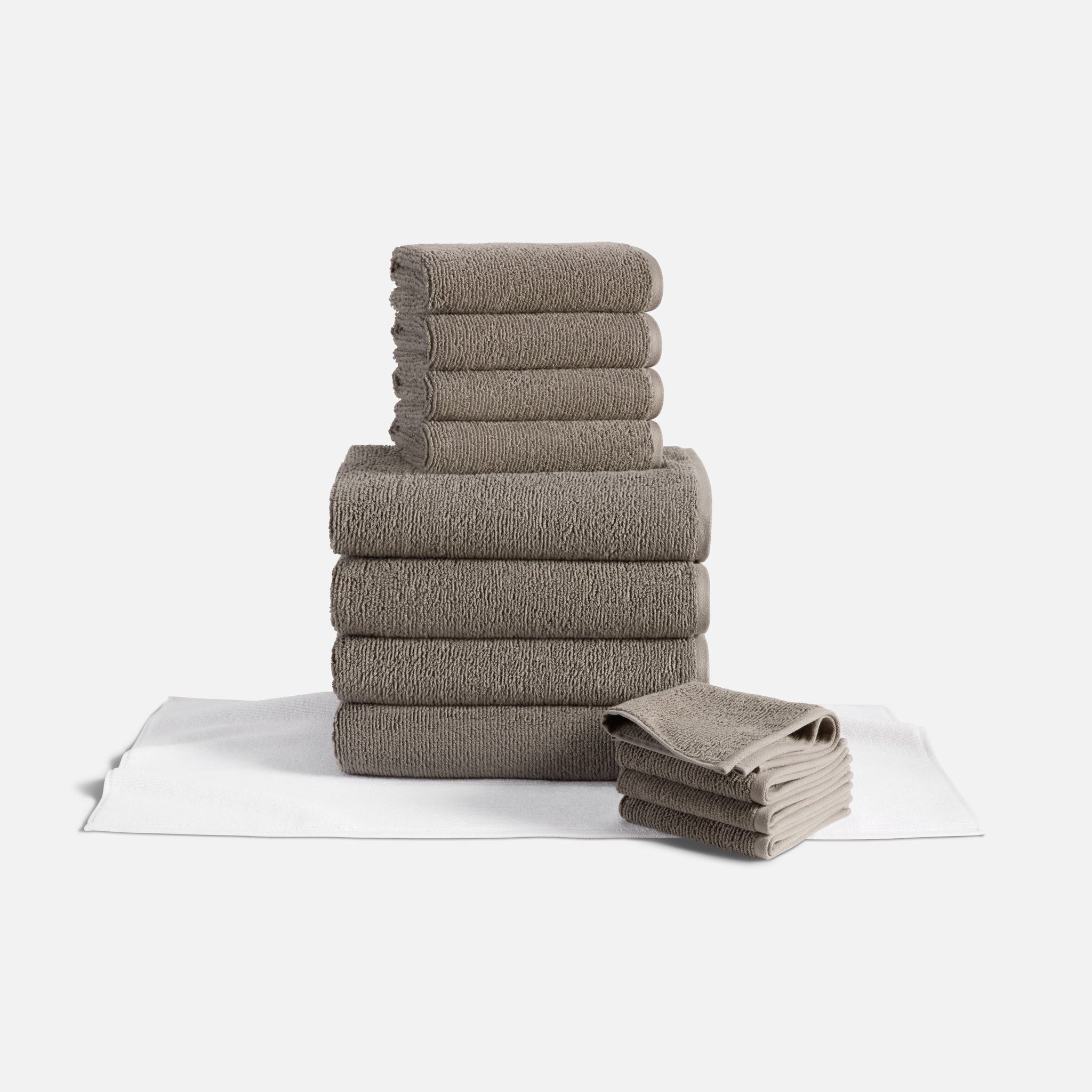 Organic Ribbed Towel Move-In Bundle