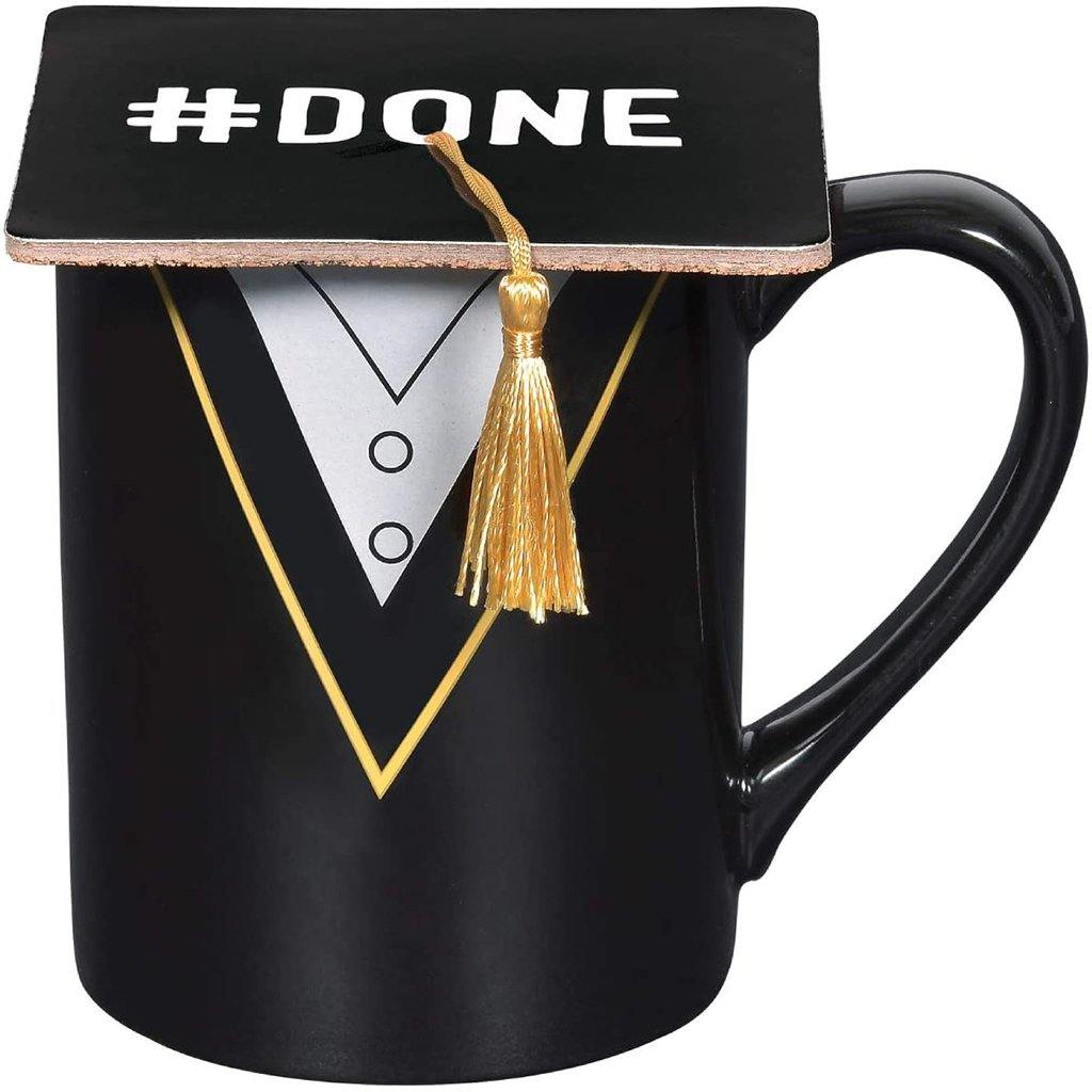 Our Name is Mud  Grad Mug with Coaster Set