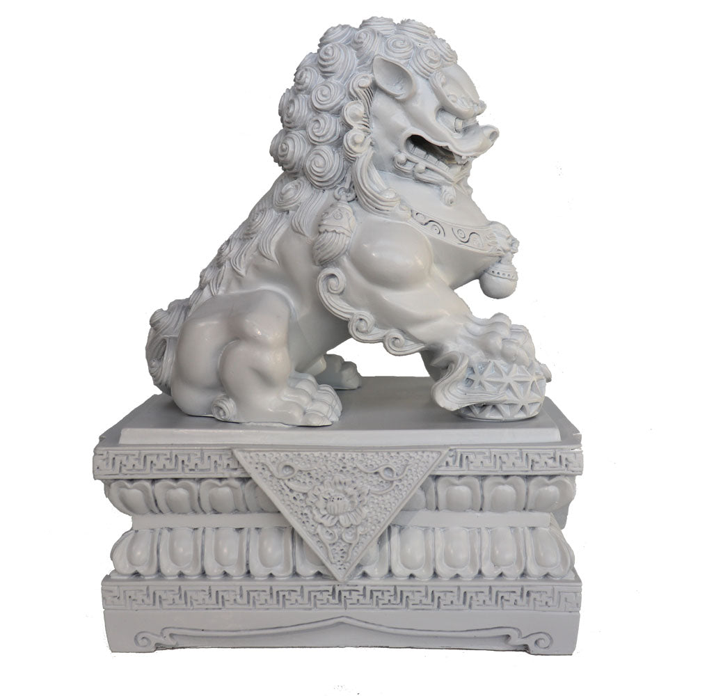 Feng Shui Import 9" Foo Dog Garden Statues (2 Pieces)