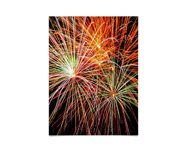 Shannon Clark Fireworks Poster Society6