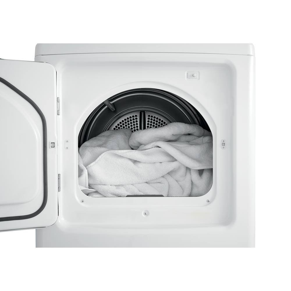 Frigidaire 6.7 cu. ft. White Free Standing Electric Dryer FFRE4120SW