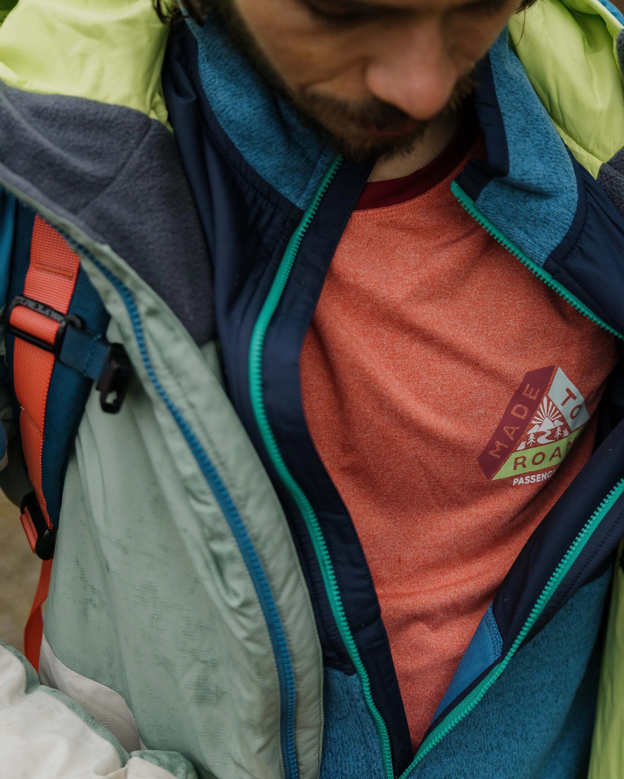 Daybreak Light Recycled Thermore® Insulated Jacket - Pistachio/Blue Steel