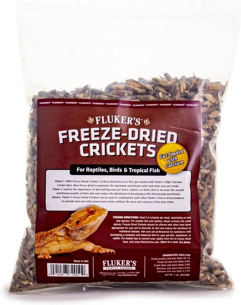 Fluker's Freeze-Dried Crickets Reptile Treats