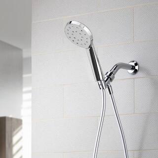 Methven Kiri 1-Spray 6 in. Single Wall Mount Handheld Shower Head in Chrome KRHSCPUS