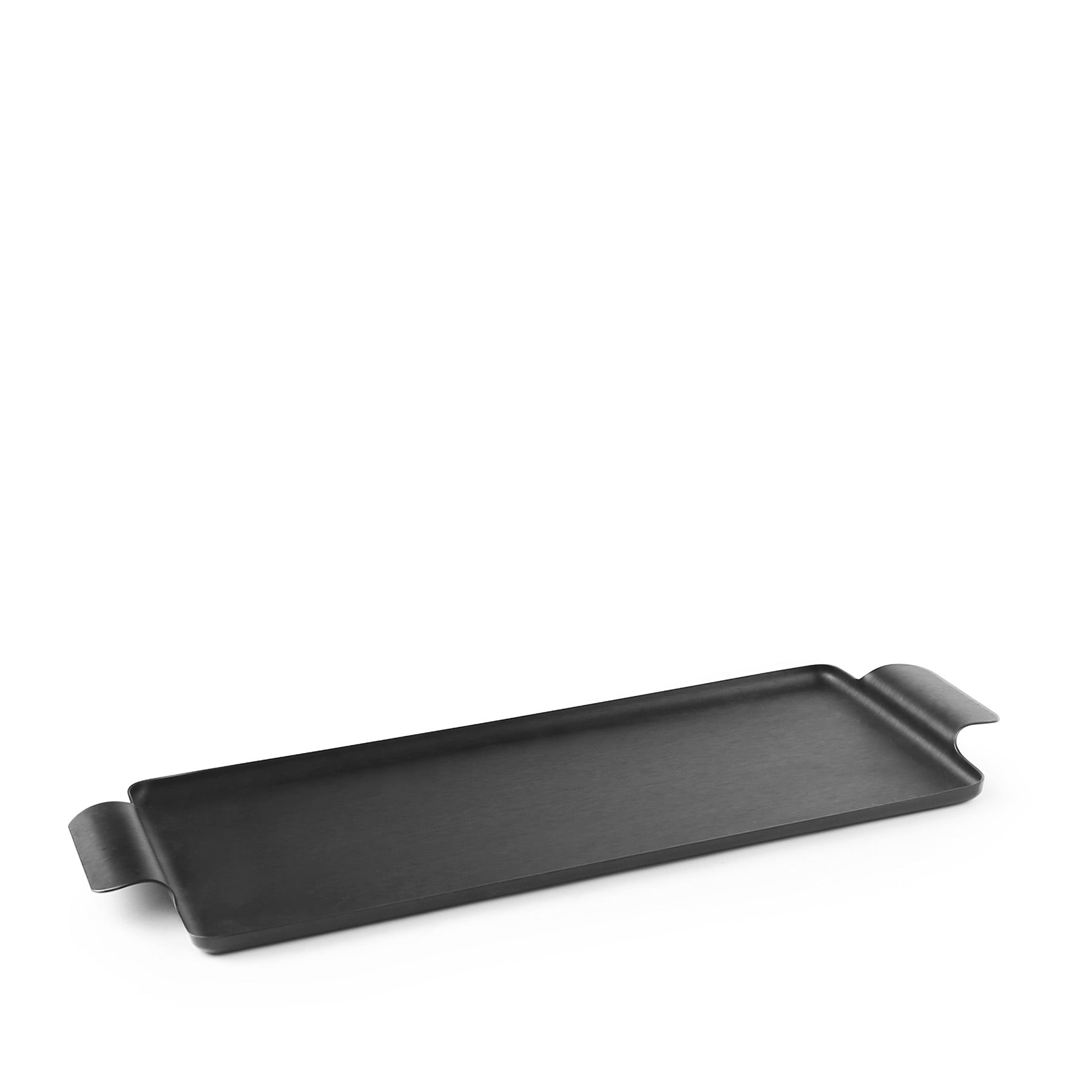 Pressed Tray - Black, 7 x 14 Inches