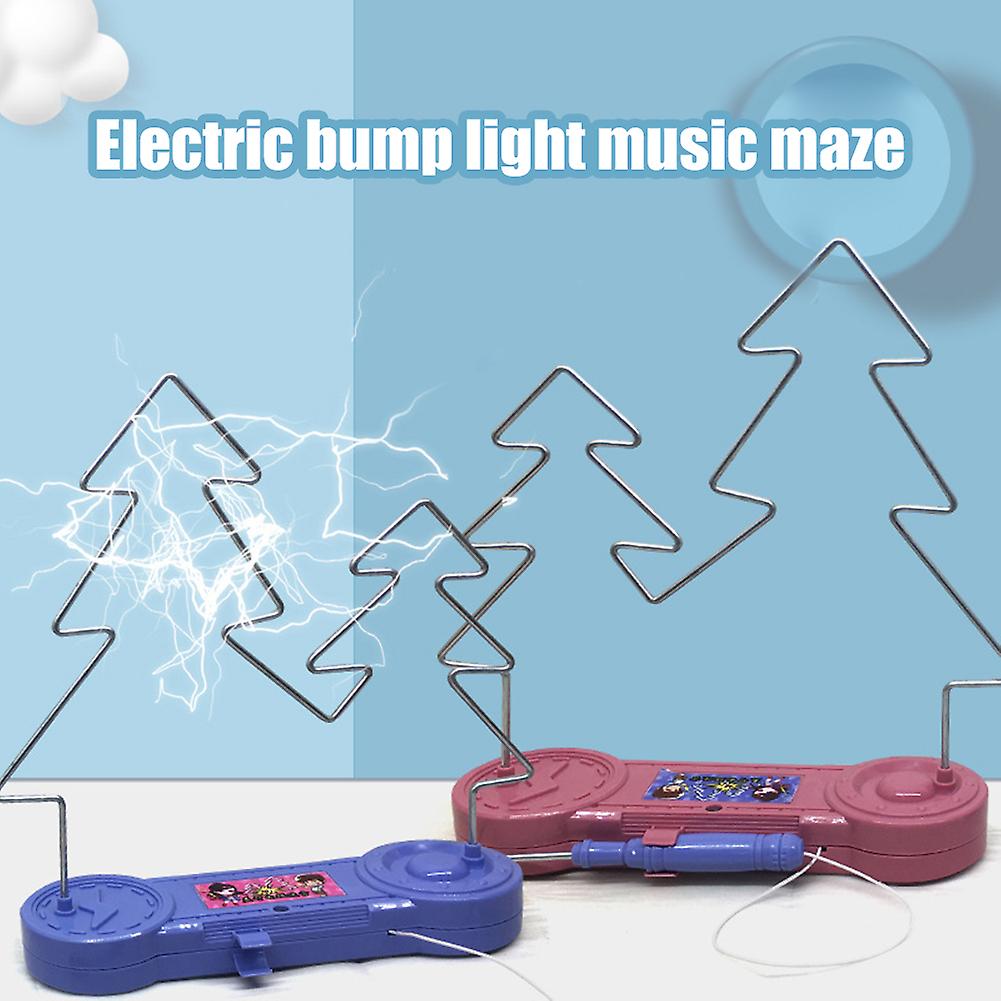 Children Fun Electric Maze Toys Intelligence Development Toys Holiday Gifts Children Adult Educational Toys Blue