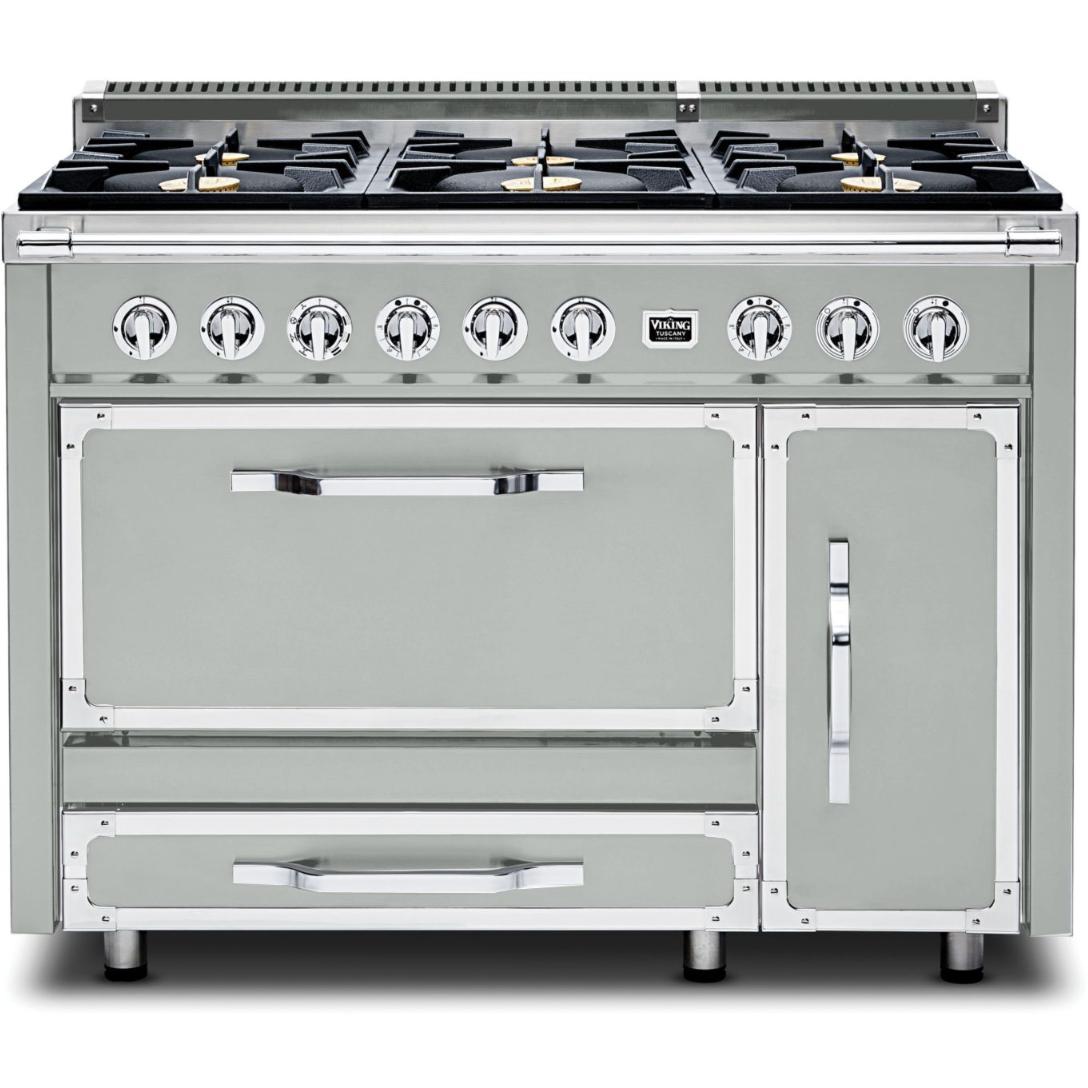 Viking 48-inch Freestanding Dual Fuel Range with True Convection Technology TVDR481-6BAG