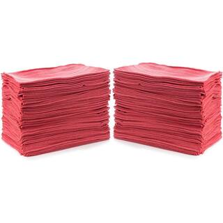 THE CLEAN STORE Red Shop Towels (Case of 600) 79101C