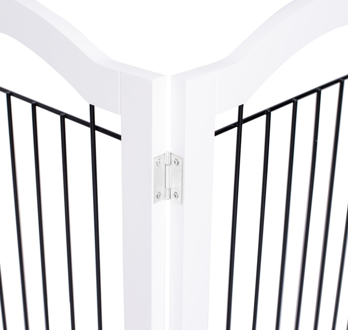 Internet's Best Arched Top Wire Dog Gate， 30-in