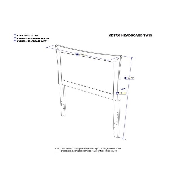 Metro Headboard - - 12511078